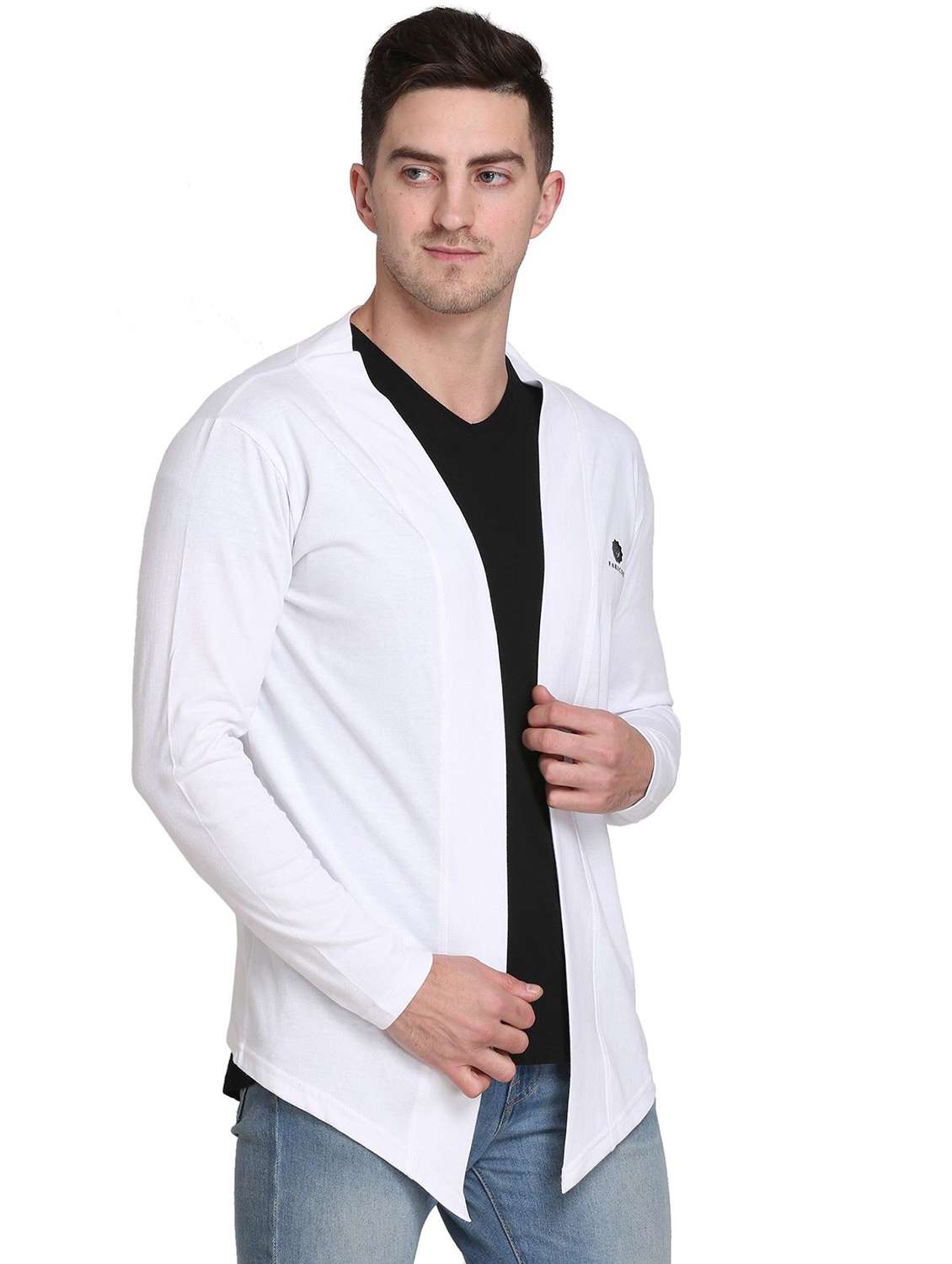 men color block long sleeve regular fit t-shirt