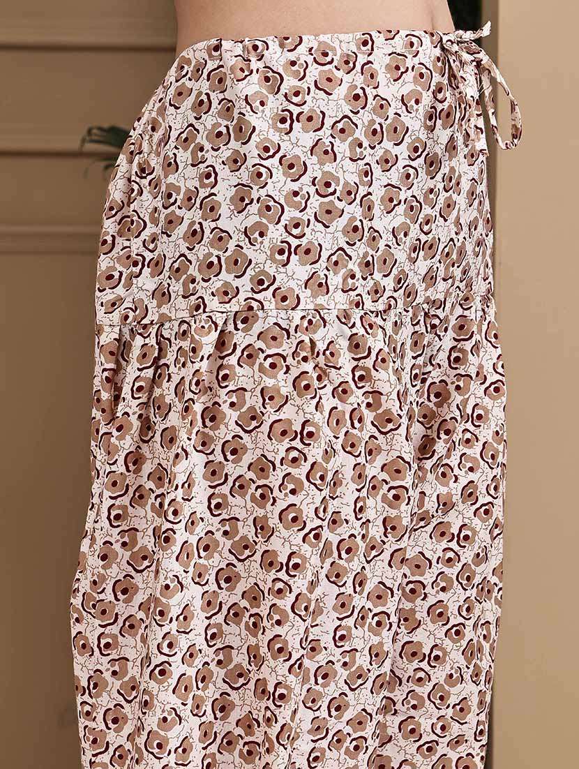 women printed three quarter sleeve kurta salwar with dupatta set - 22105926 -  Standard Image - 4