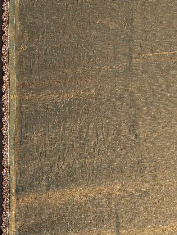 women solid with embellished bordered saree with blouse - 22106025 -  Standard Image - 4