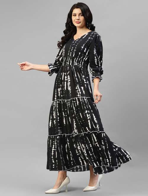 Buy winter maxi dress for women western in India @ Limeroad