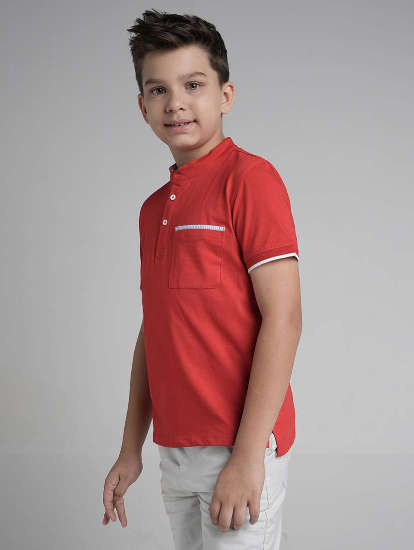 boys solid short sleeve t-shirt - 22106282 -  Standard Image - 1