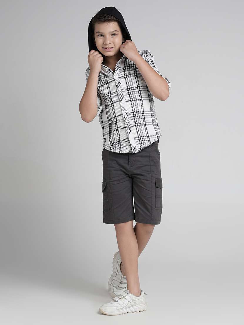 boys collared long sleeve regular fit shirt - 22106312 -  Standard Image - 4