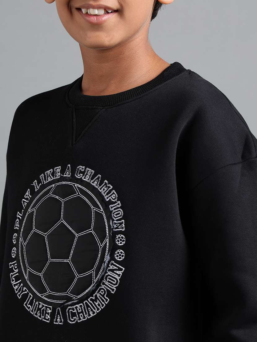 boys printed long sleeve sweatshirt - 22106347 - Standard Image - 4