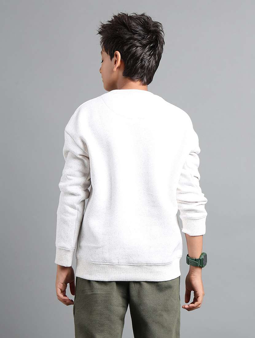 boys printed long sleeve sweatshirt - 22106348 -  Standard Image - 1