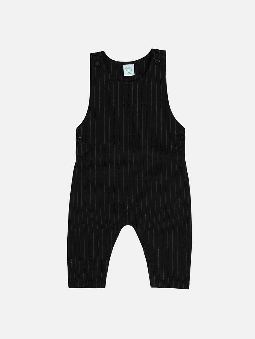 boys striped shirt and dungaree co-ord set - 22106547 -  Standard Image - 1