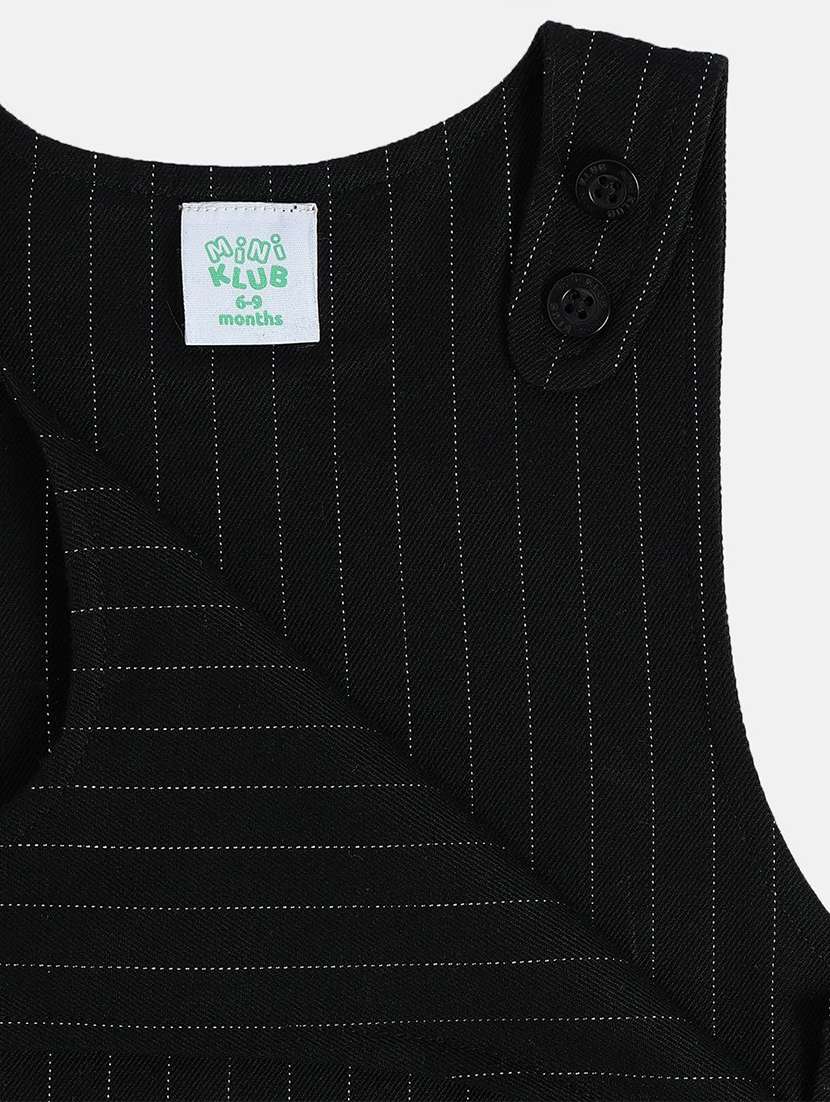 boys striped shirt and dungaree co-ord set - 22106547 -  Standard Image - 4