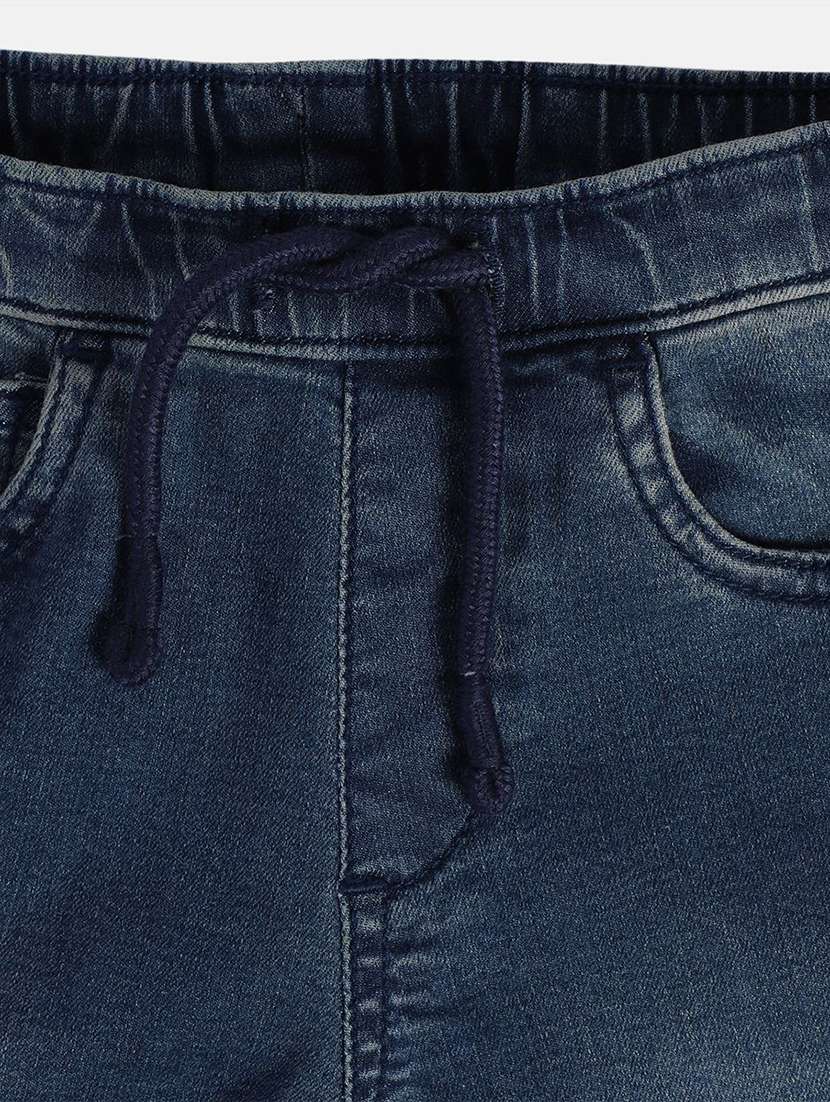 boys solid mid rise jogger - 22106600 -  Standard Image - 4