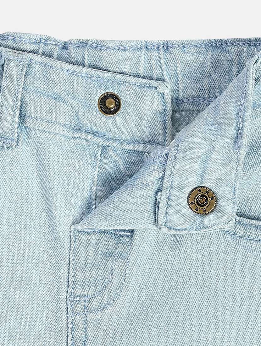 boys solid mid rise slim fit jean - 22106614 -  Standard Image - 4