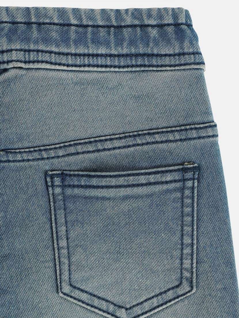 boys solid mid rise jogger - 22106622 -  Standard Image - 4