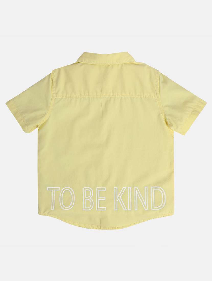 kids typographic short sleeve shirt - 22106682 -  Standard Image - 1