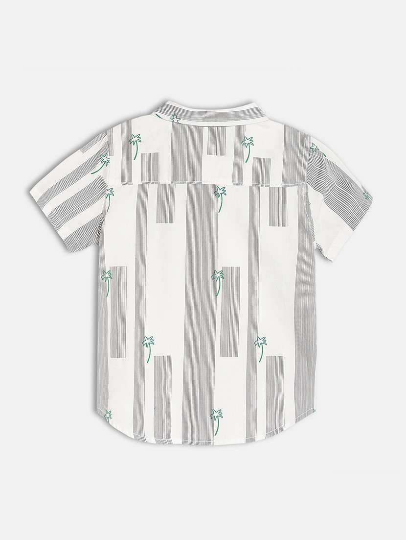 boys printed short sleeve collared shirt - 22106703 -  Standard Image - 1