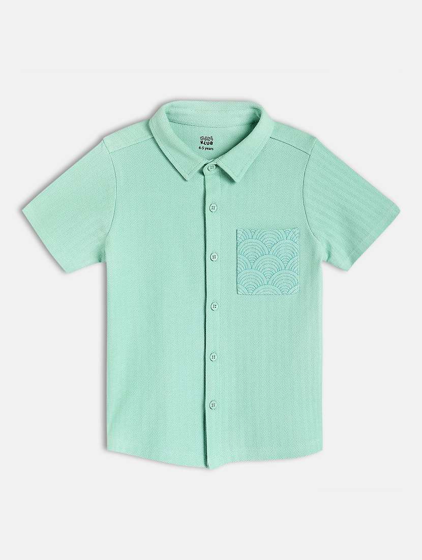 kids self design short sleeve shirt