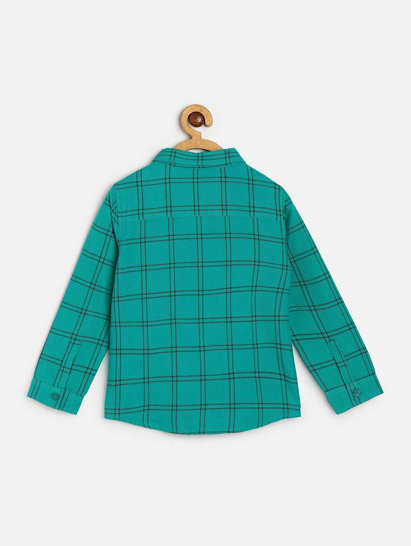 kids checkered long sleeve shirt - 22106711 -  Standard Image - 1