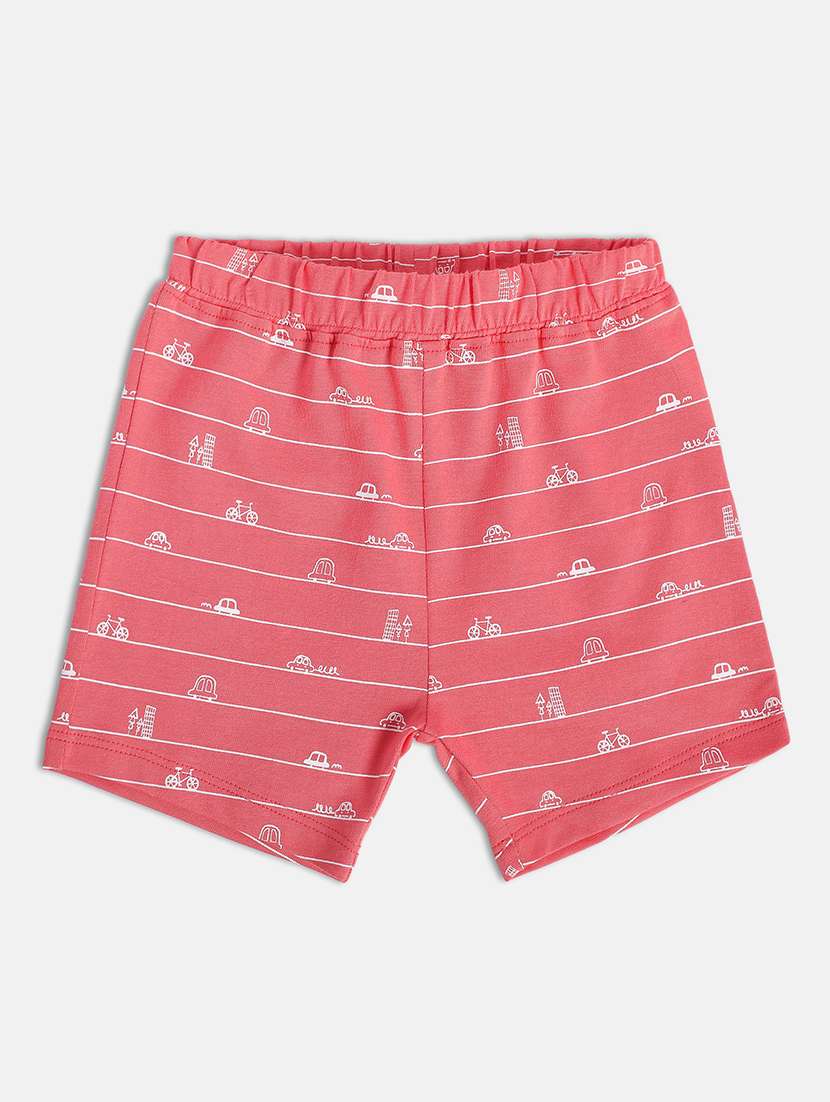 boys pack of 3 printed mid rise shorts - 22106716 -  Standard Image - 4