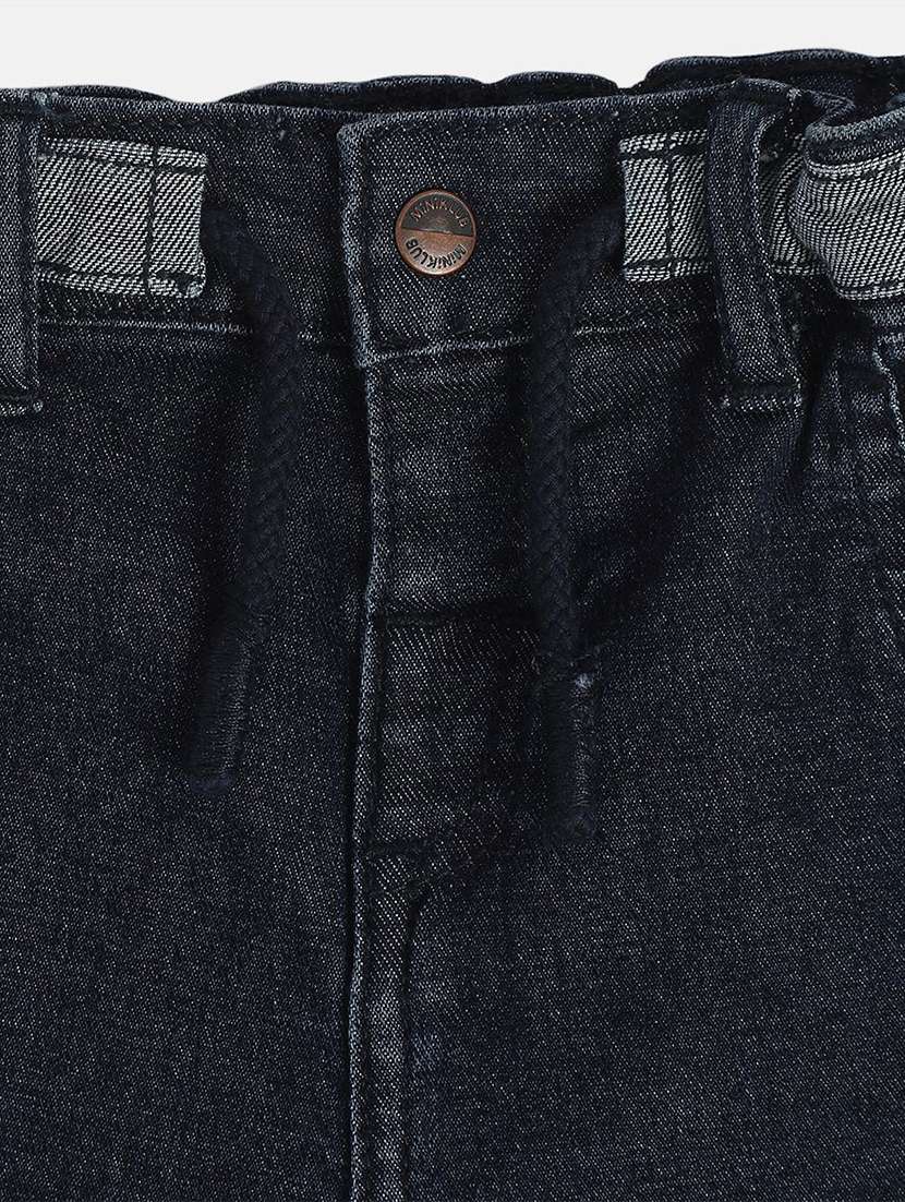 boys solid mid rise regular fit shorts - 22106732 -  Standard Image - 4