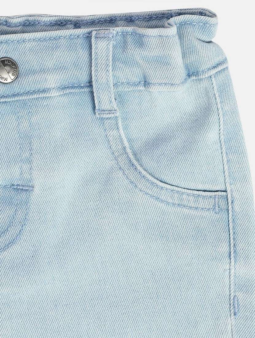 boys solid mid rise regular fit shorts - 22106751 -  Standard Image - 4