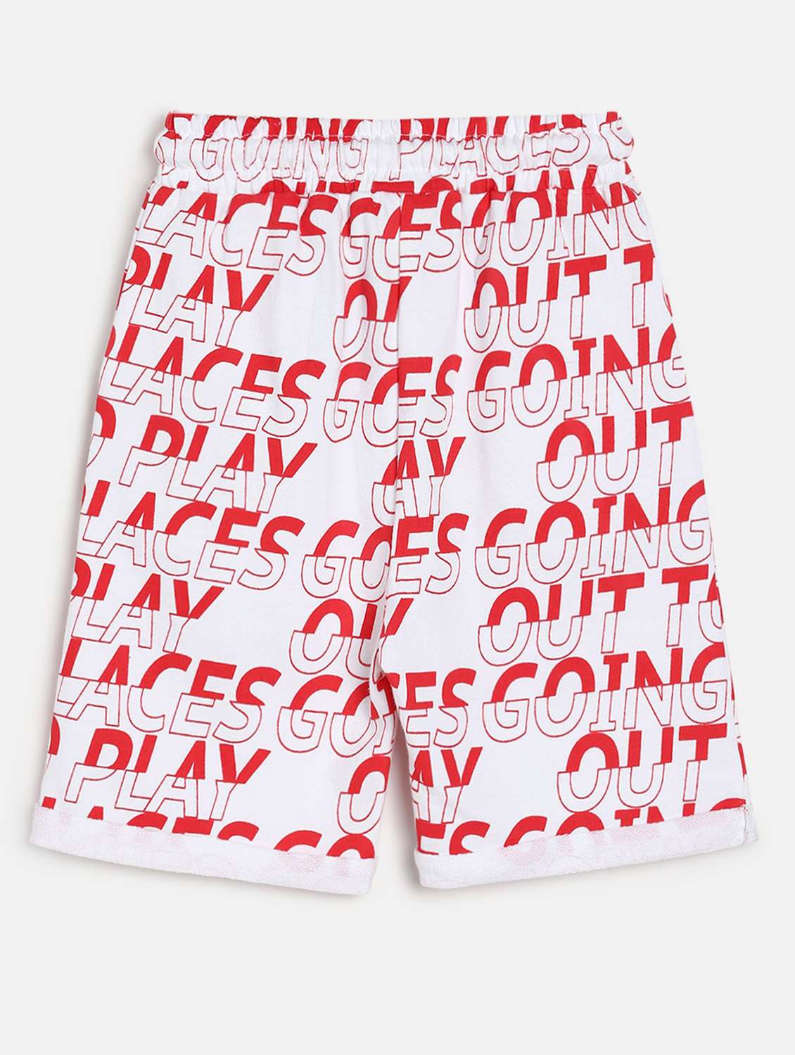 boys printed mid rise regular fit shorts - 22106781 -  Standard Image - 1