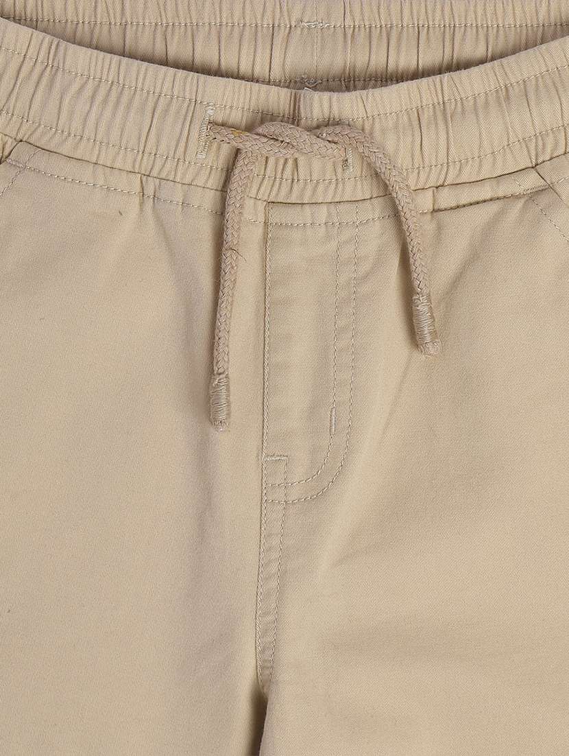 boys solid mid rise jogger - 22106786 -  Standard Image - 4