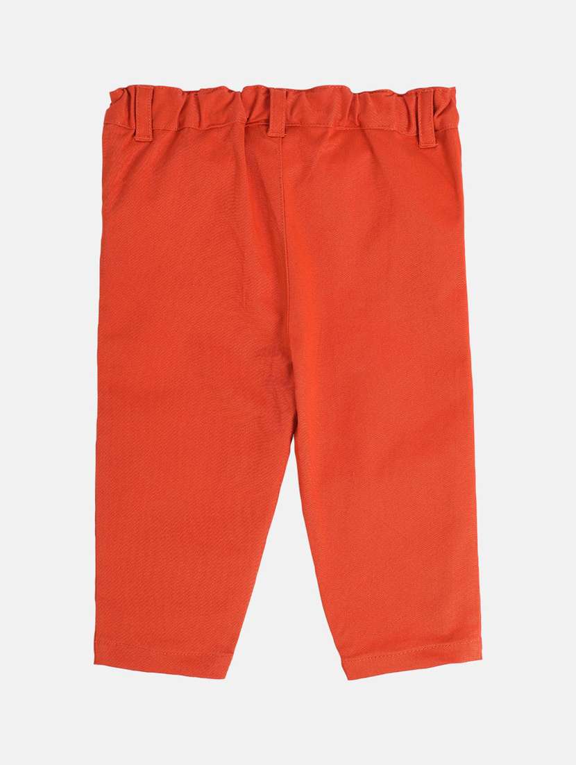boys solid mid rise chinos - 22106788 -  Standard Image - 1