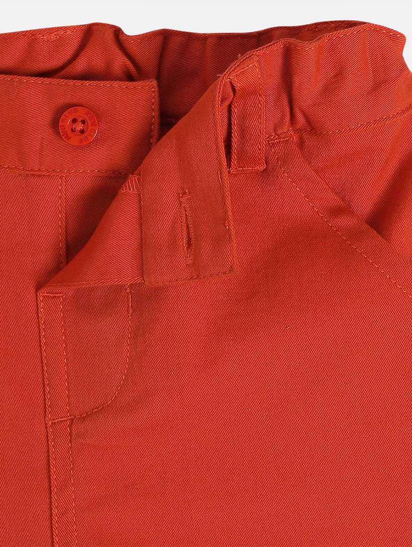 boys solid mid rise chinos - 22106788 -  Standard Image - 4