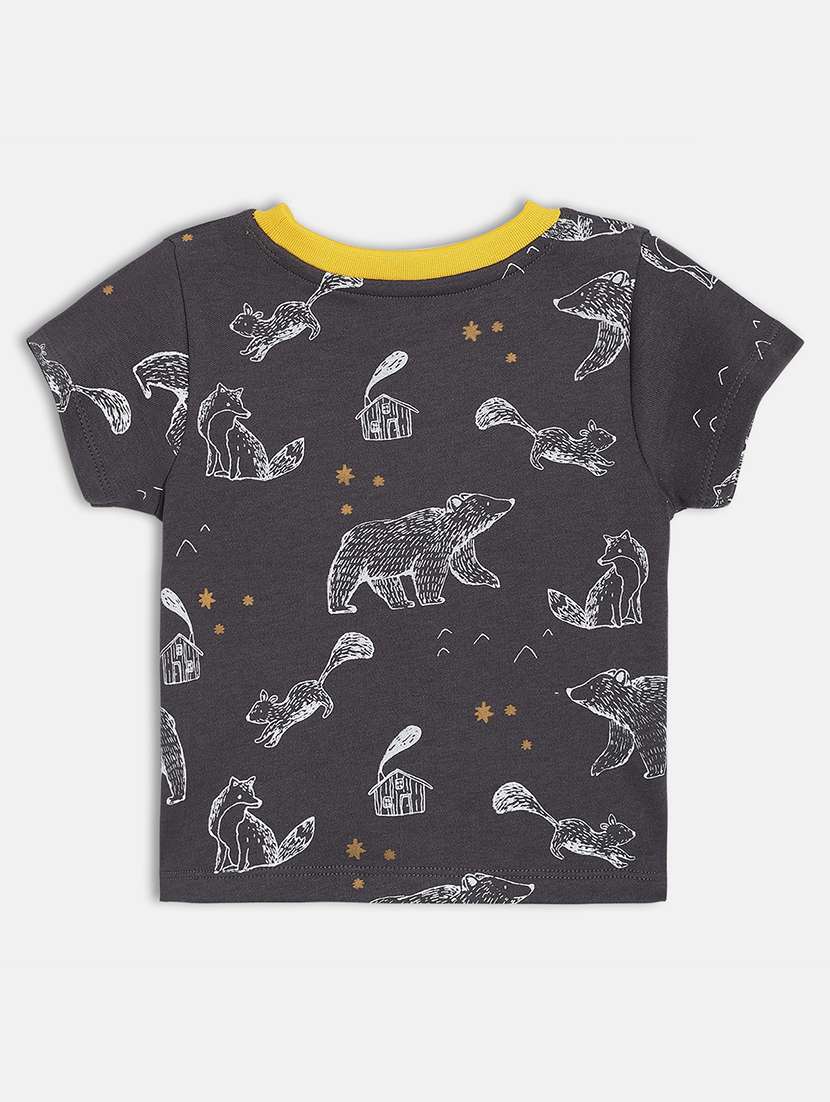kids printed round neck t-shirt - 22106888 -  Standard Image - 1
