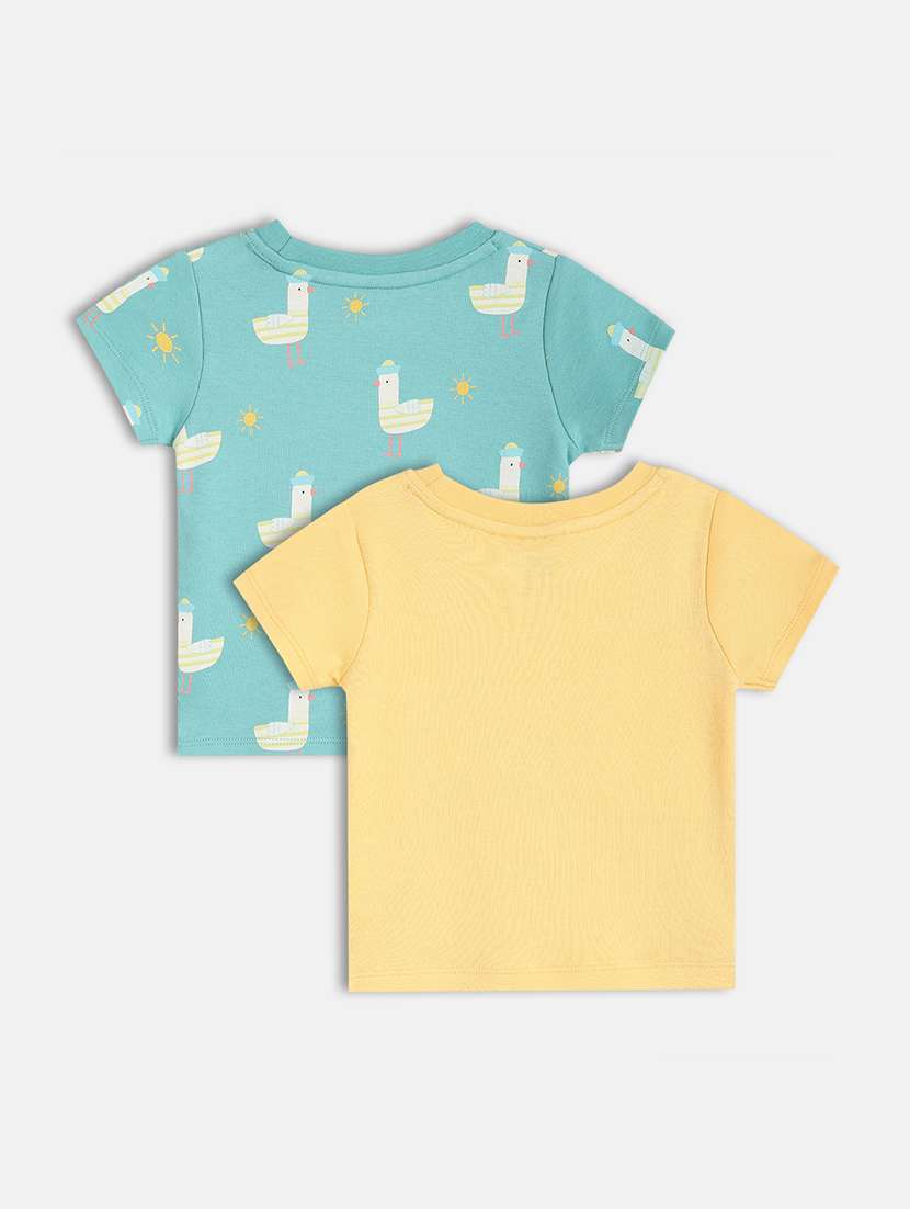 boys pack of 2 printed short sleeve t-shirt - 22106916 -  Standard Image - 1