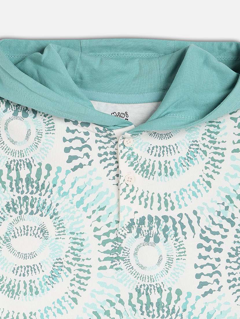 boys printed sleeveless hooded t-shirt - 22106938 -  Standard Image - 4