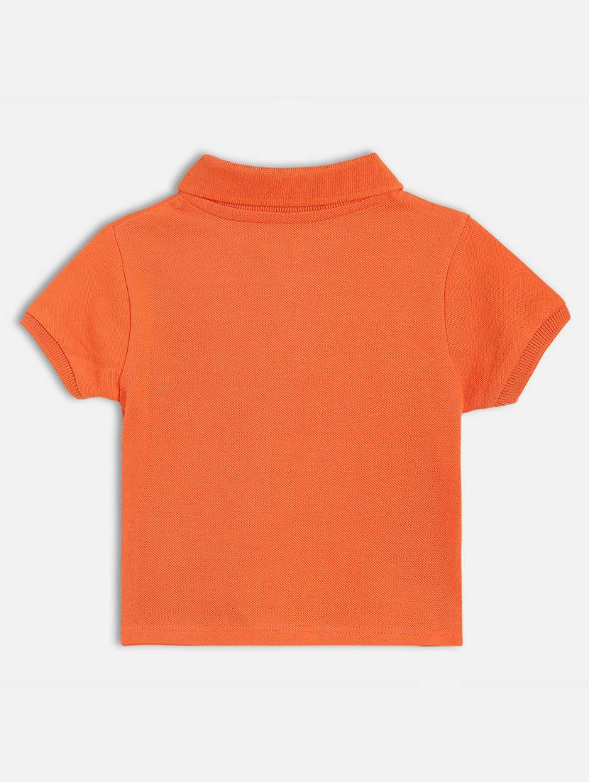 boys printed short sleeve polo t-shirt - 22107016 -  Standard Image - 1