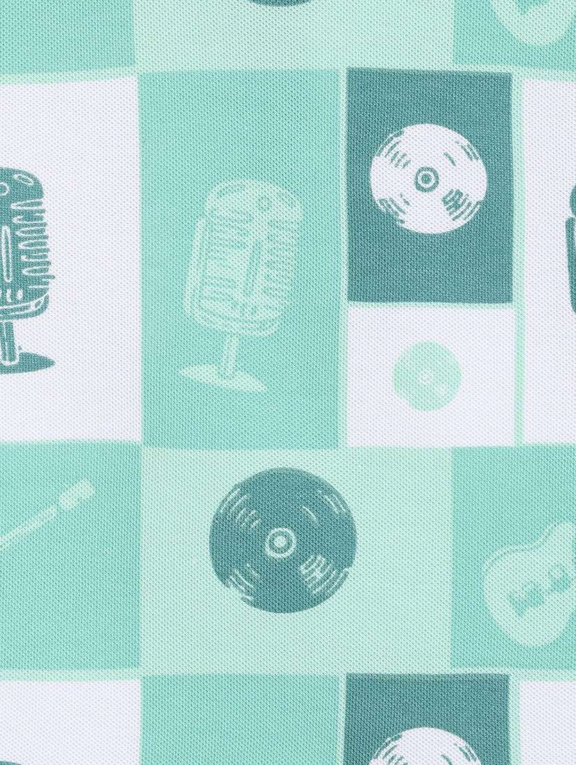 boys printed short sleeve polo t-shirt - 22107018 -  Standard Image - 4