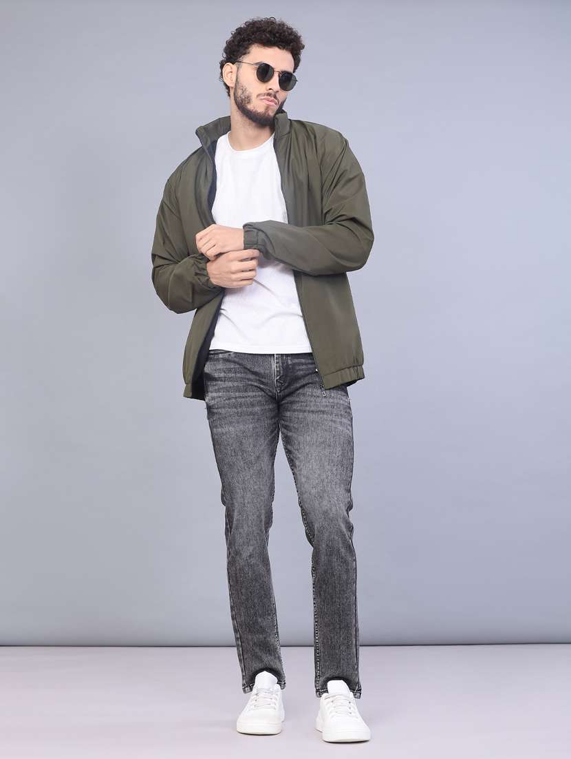 men washed mid rise full length jeans - 22107106 -  Standard Image - 4