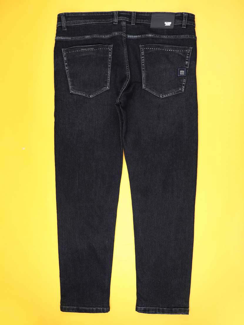 men solid mid rise slim fit jean - 22107118 -  Standard Image - 1