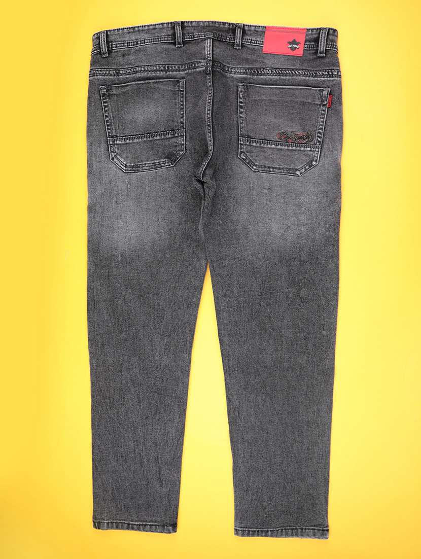 men solid mid rise slim fit jean - 22107155 -  Standard Image - 1
