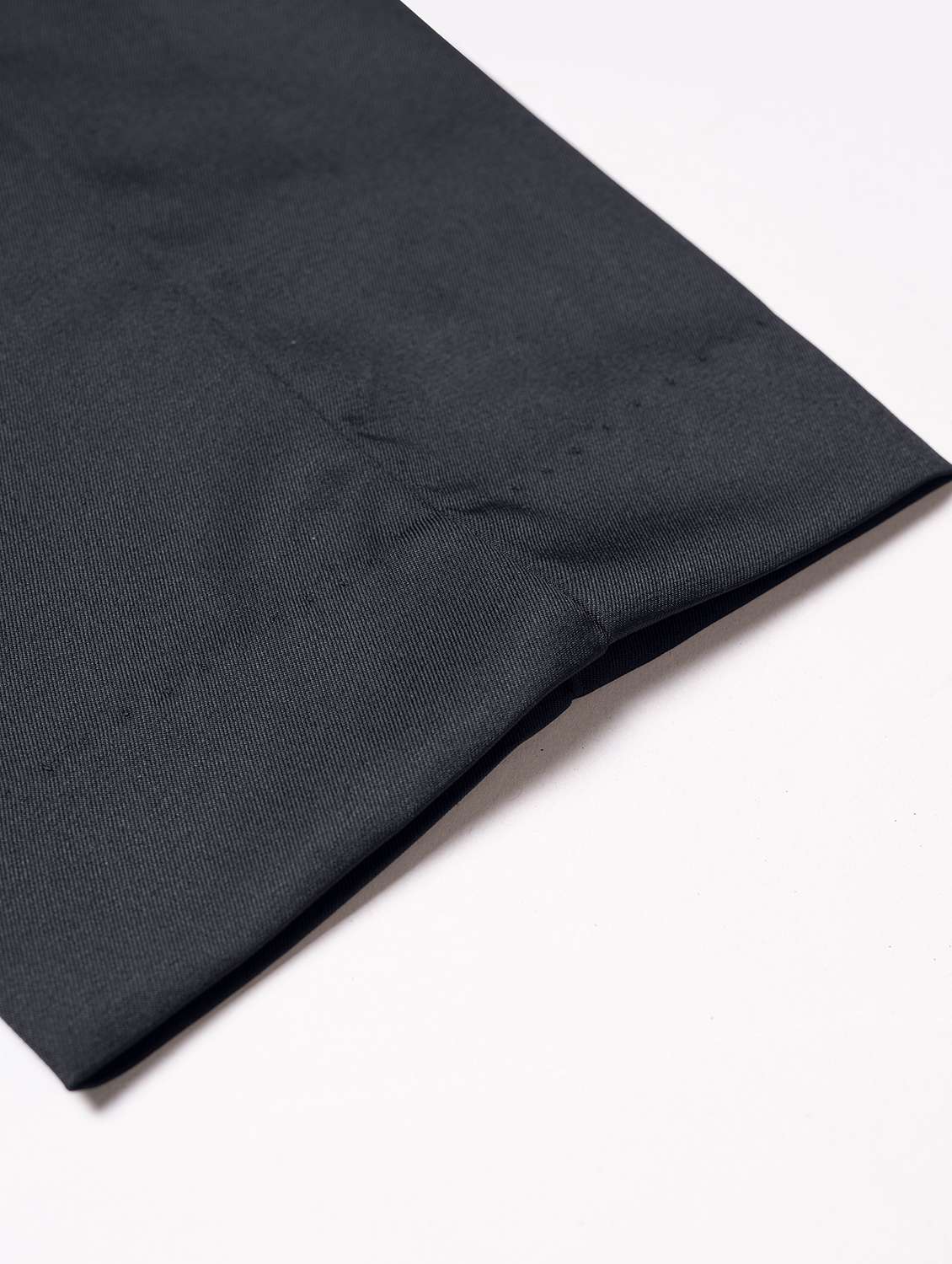 men solid mid rise flat front formal trouser - 22107380 -  Standard Image - 4