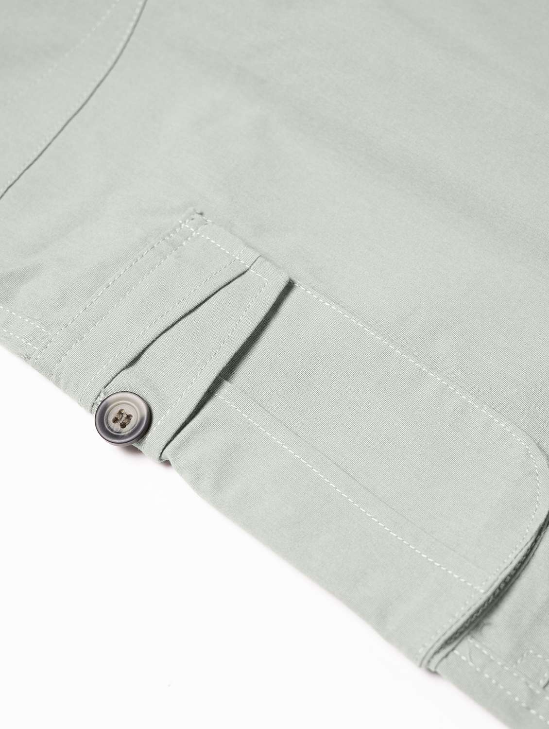 men solid mid rise regular fit cargo - 22107388 -  Standard Image - 4