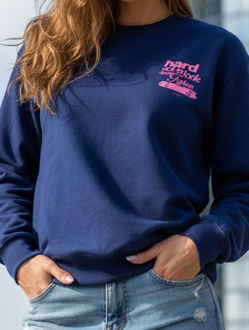 women printed long sleeve sweatshirt - 22107562 -  Standard Image - 4