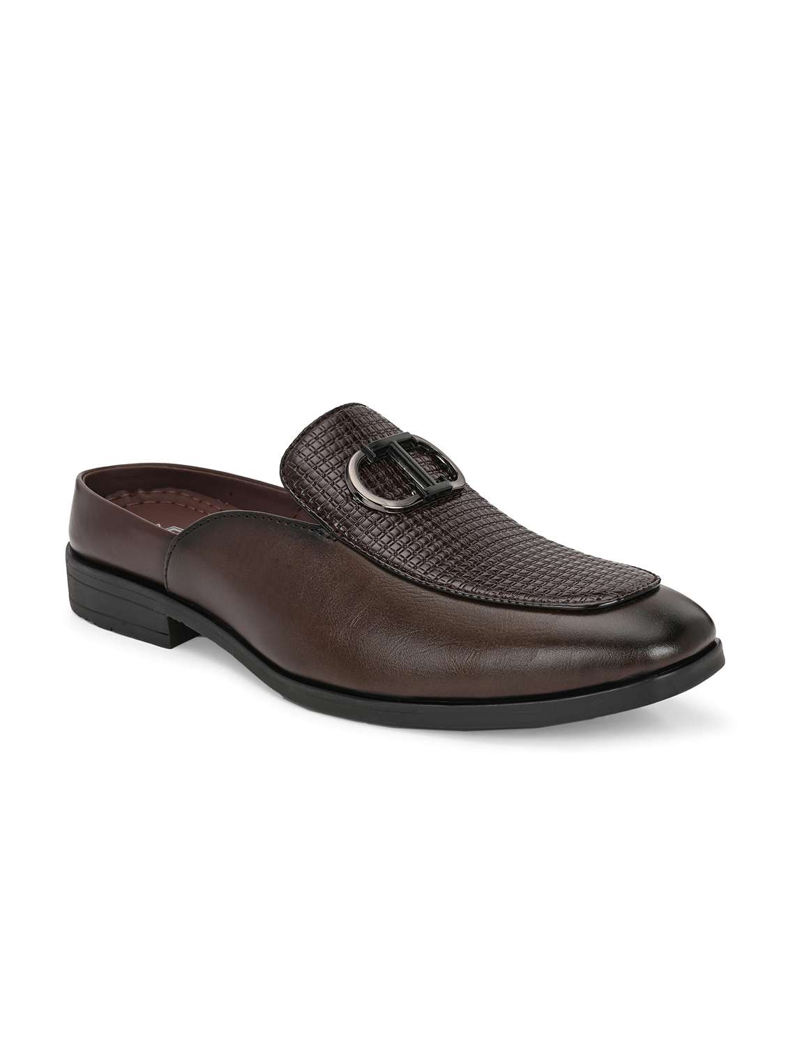 men brown slip on mule - 22107642 - Standard Image - 1