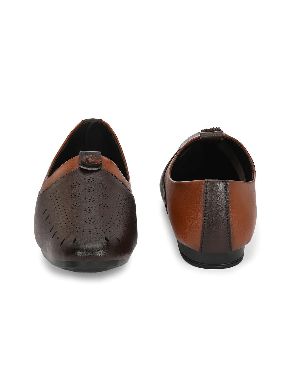 menn brown slip on juti - 22107647 -  Standard Image - 4