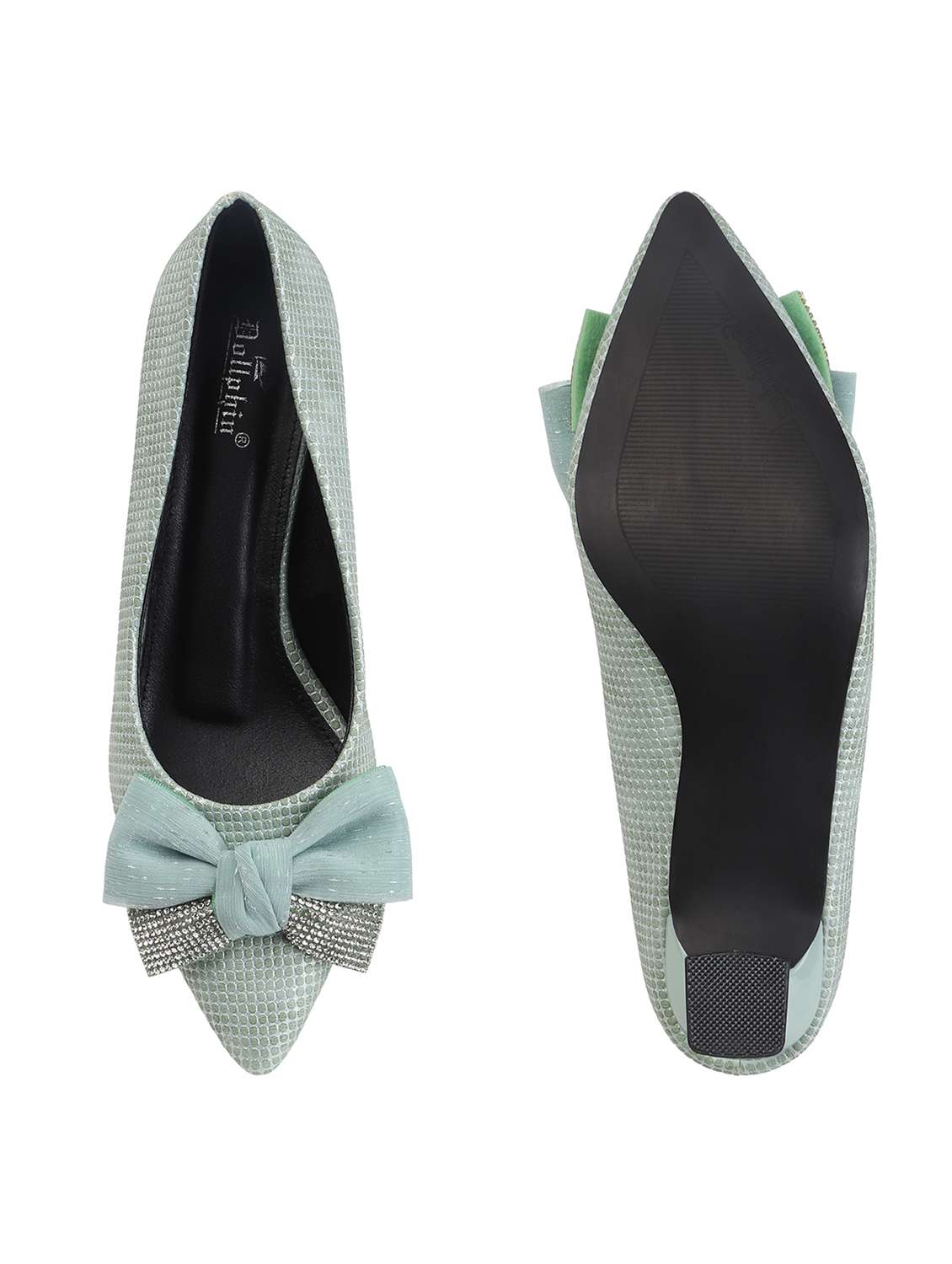 women green slip on pump - 22107655 - Standard Image - 4