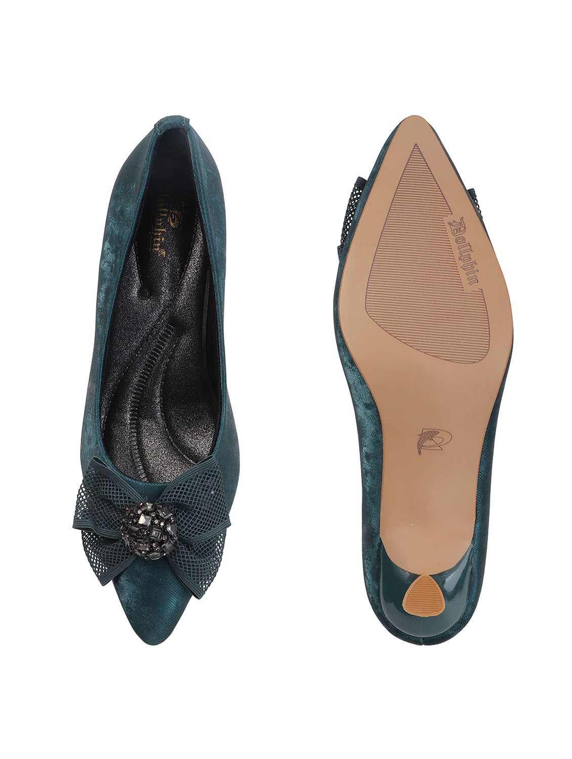 women green slip on pump - 22107658 - Standard Image - 4