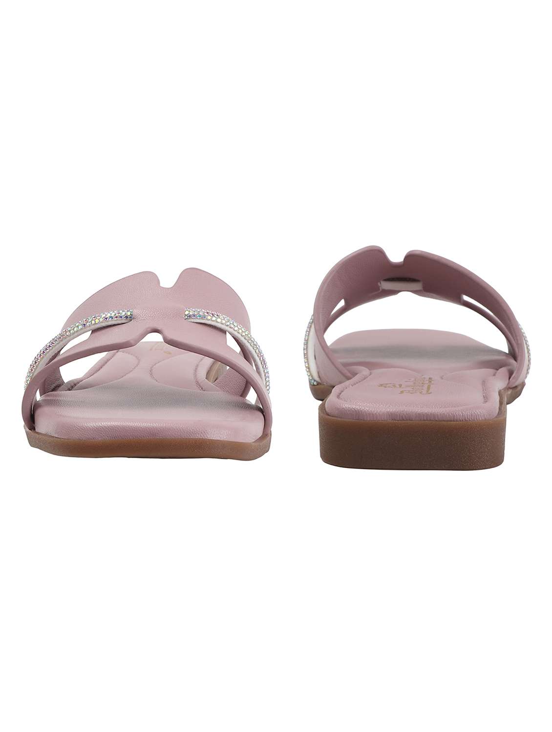 women solid slip on flat sandal - 22107661 -  Standard Image - 4