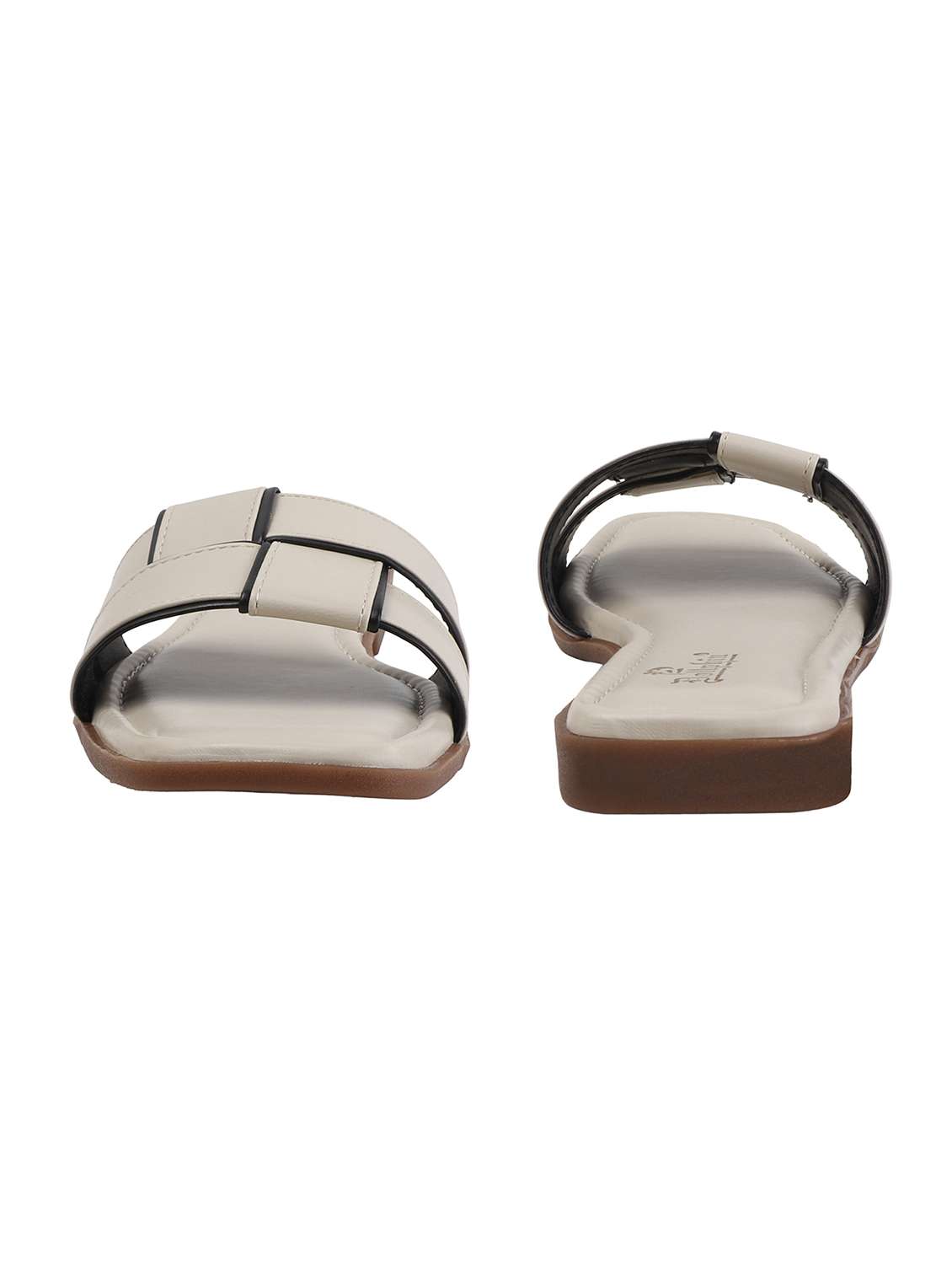 women solid slip on flat sandal - 22107664 -  Standard Image - 4