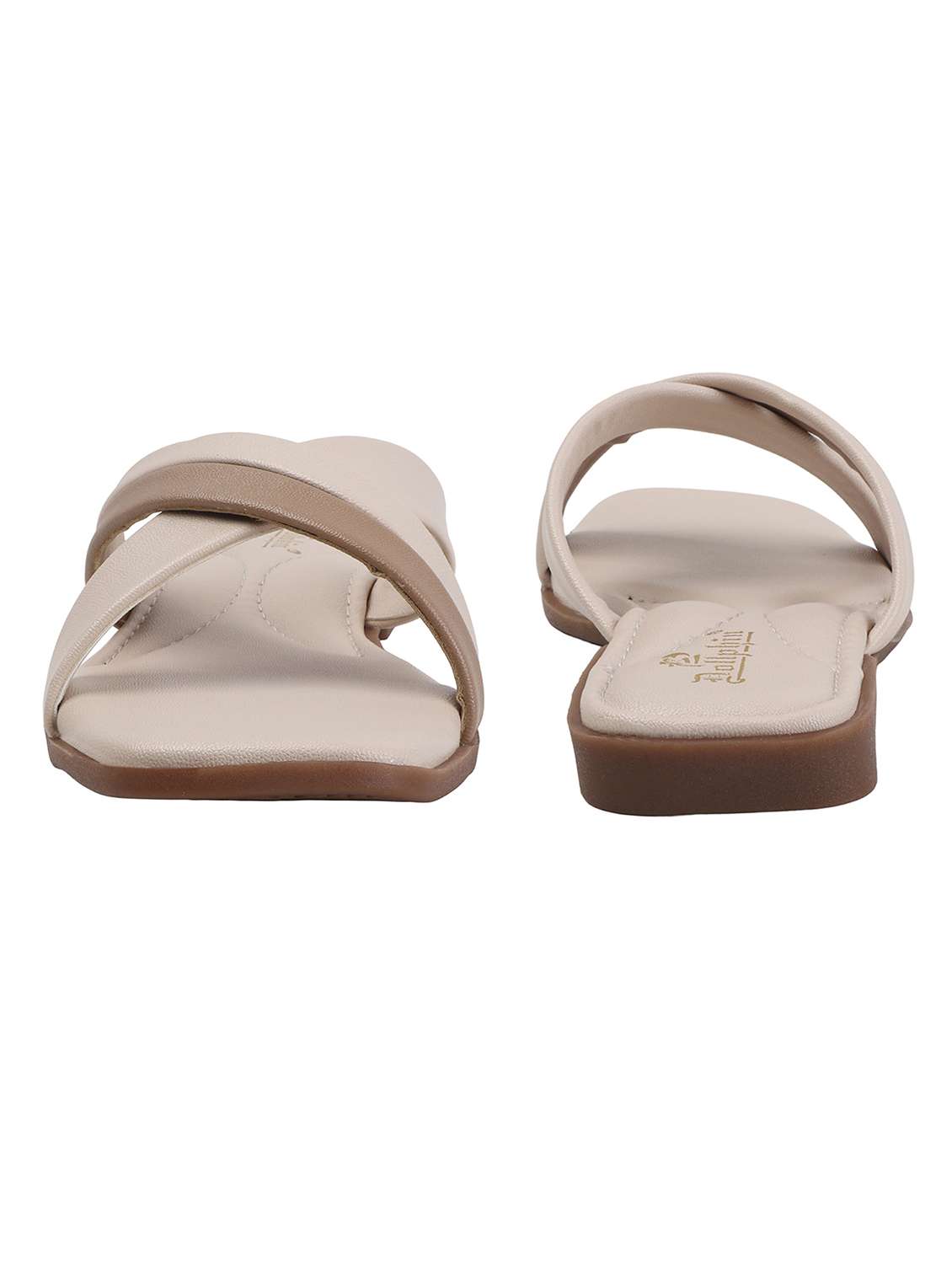 women solid slip on flat sandal - 22107667 -  Standard Image - 4