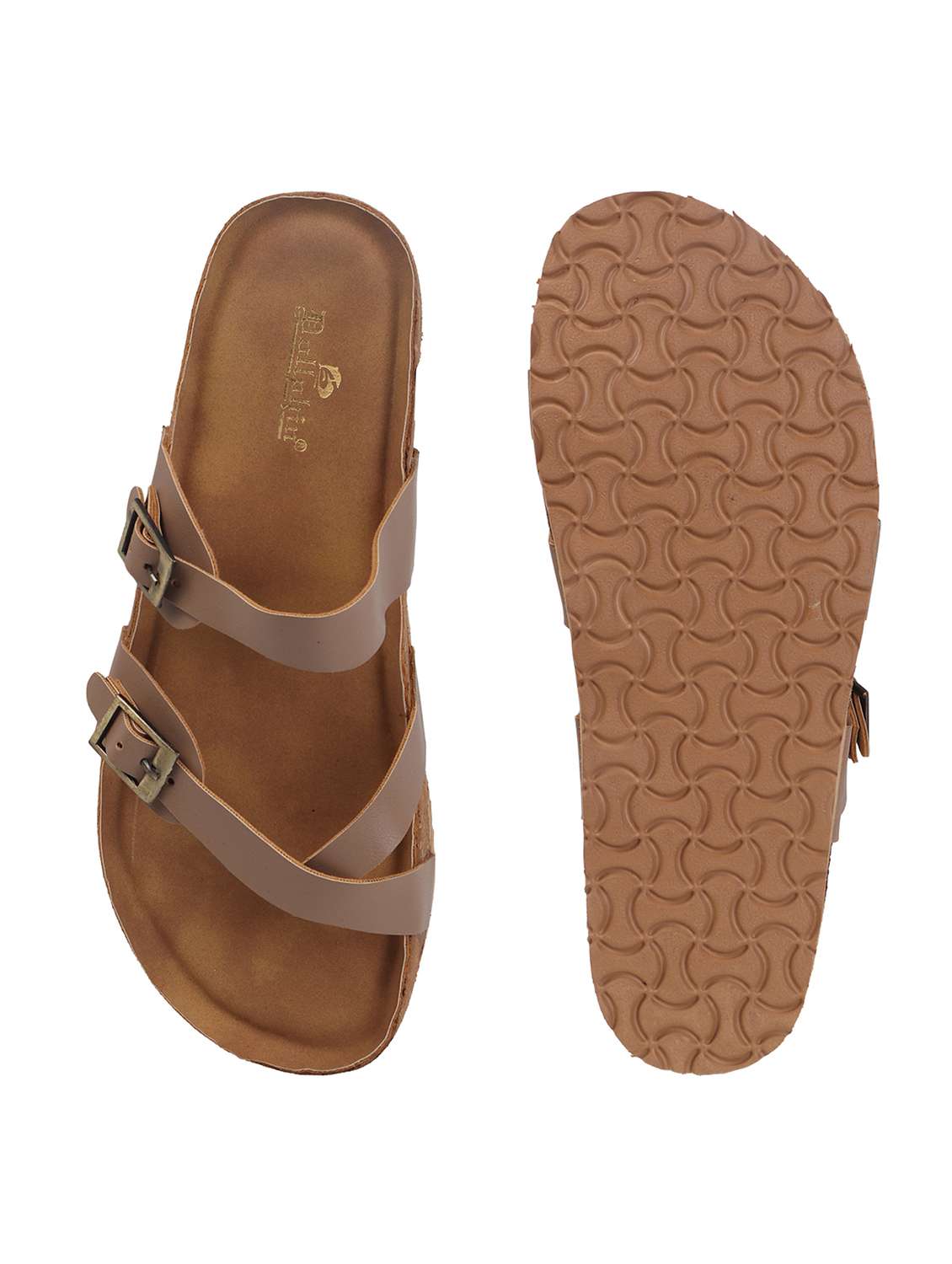 women solid slip on flat sandal - 22107668 - Standard Image - 4