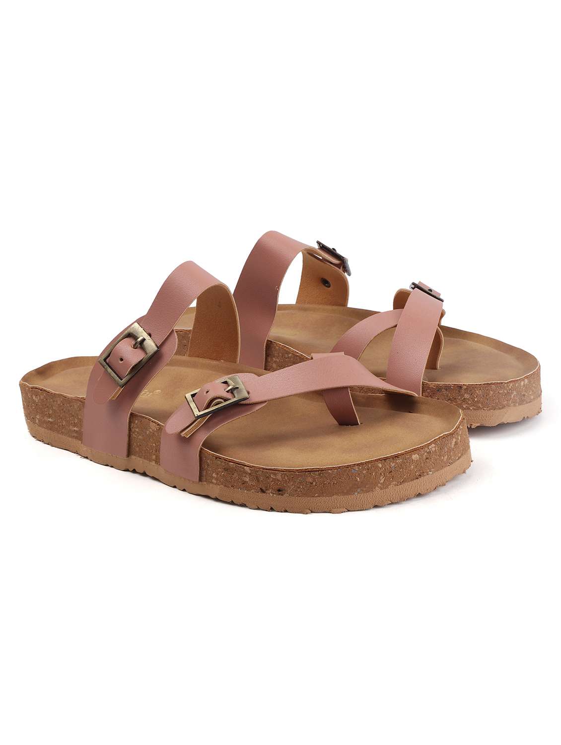 women solid slip on flat sandal - 22107670 -  Standard Image - 4