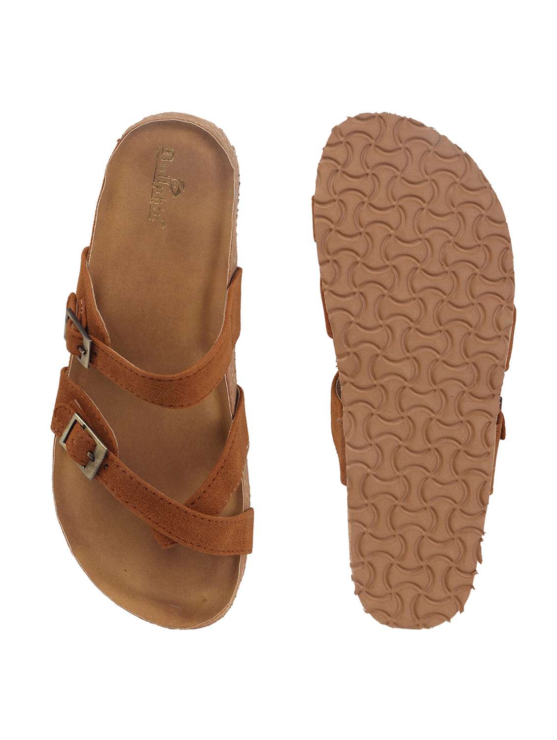 women solid slip on flat sandal - 22107671 - Standard Image - 4