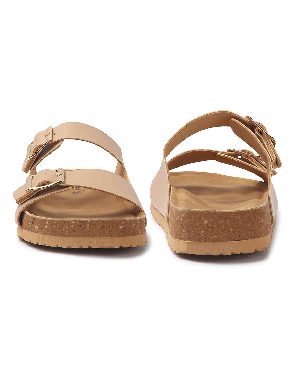 women solid slip on flat sandal - 22107676 - Standard Image - 4