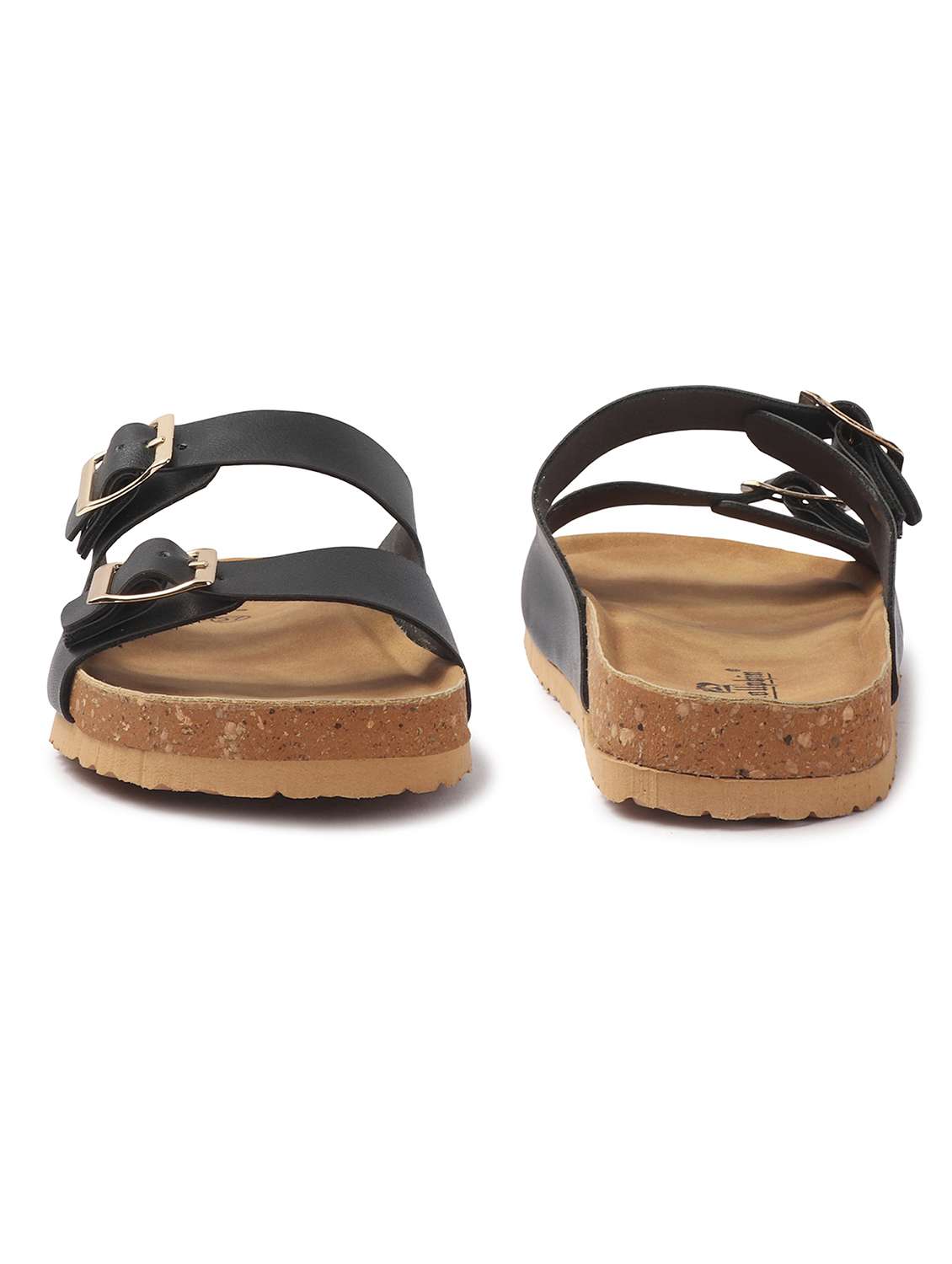women solid slip on flat sandal - 22107677 - Standard Image - 4