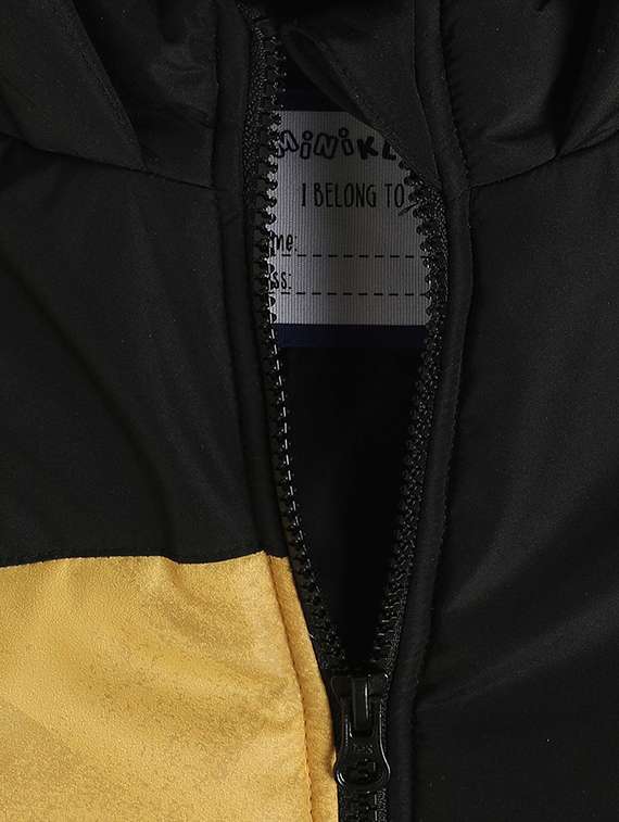 boy long sleeve quilted hooded jackets - 22107802 -  Standard Image - 4