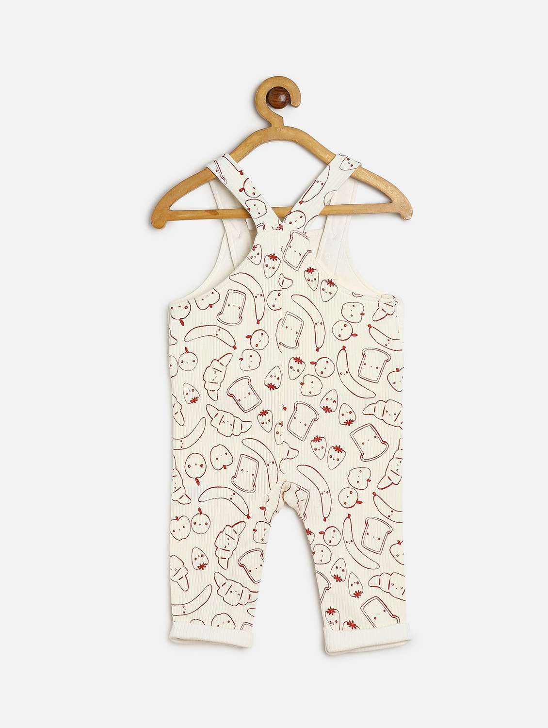 boys printed t-shirt and dungree set - 22107885 -  Standard Image - 1