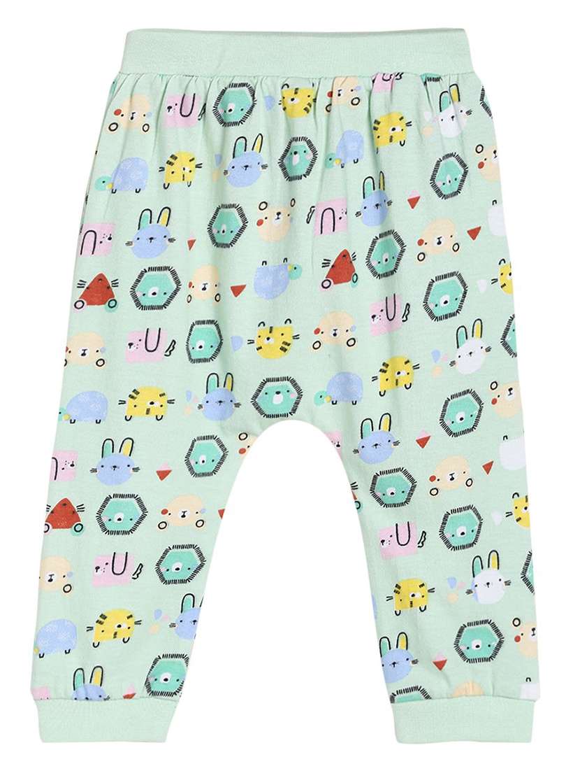 boys pack of 3 printed winterwear jogger - 22107905 -  Standard Image - 1